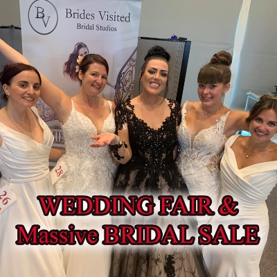 Brides Visited Kempton Park Wedding Fair featuring The Big Wedding Dress Sale Event