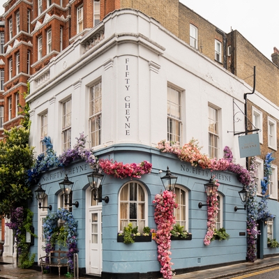 In full bloom - Claire Ridley lunches at No. Fifty Cheyne in London's Chelsea