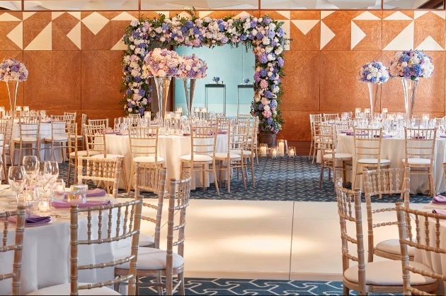 The Berkeley in London reception setting